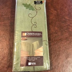 Table Cloth by Chris Madden. 60” x 84 “